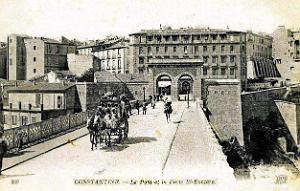 Constantine - Pont et la Porte El-Kantara